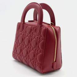 Pre Owned Dior Red Leather Lily Bag
