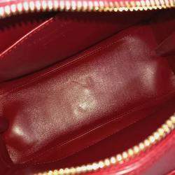 Pre Owned Dior Red Leather Lily Bag