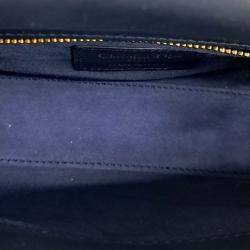 Pre Owned Dior Multicolor Navy Blue Leather Lady Mini Bag