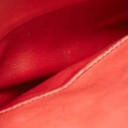 Pre Owned حقيبة كتف ديور ديولينغ جلد أسود كاناج مبطن كبيرة