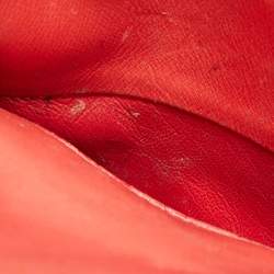 Pre Owned حقيبة كتف ديور ديولينغ جلد أسود كاناج مبطن كبيرة