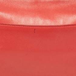 Pre Owned حقيبة كتف ديور ديولينغ جلد أسود كاناج مبطن كبيرة