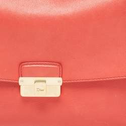 Pre Owned حقيبة كتف ديور ديولينغ جلد أسود كاناج مبطن كبيرة