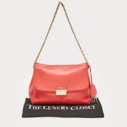 Pre Owned حقيبة كتف ديور ديولينغ جلد أسود كاناج مبطن كبيرة