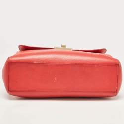 Pre Owned حقيبة كتف ديور ديولينغ جلد أسود كاناج مبطن كبيرة