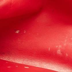 Pre Owned حقيبة كتف ديور ديولينغ جلد أسود كاناج مبطن كبيرة