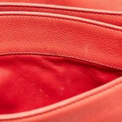 Pre Owned حقيبة كتف ديور ديولينغ جلد أسود كاناج مبطن كبيرة