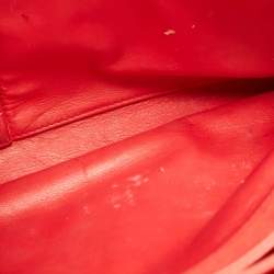 Pre Owned حقيبة كتف ديور ديولينغ جلد أسود كاناج مبطن كبيرة