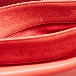 Pre Owned حقيبة كتف ديور ديولينغ جلد أسود كاناج مبطن كبيرة