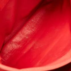 Pre Owned حقيبة كتف ديور ديولينغ جلد أسود كاناج مبطن كبيرة