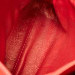 Pre Owned حقيبة كتف ديور ديولينغ جلد أسود كاناج مبطن كبيرة