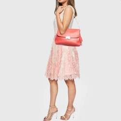 Pre Owned حقيبة كتف ديور ديولينغ جلد أسود كاناج مبطن كبيرة