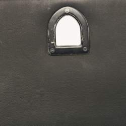 Pre Owned Dior Black Ultra Matte Leather Medium Diorama Shoulder Bag