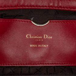 Dior Medium Lambskin Cannage Lady D Joy