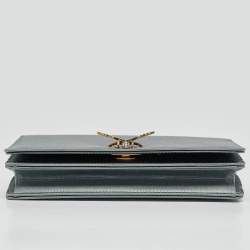 Dior Grey Satin D-Bee Clutch