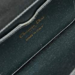 Dior Grey Satin D-Bee Clutch
