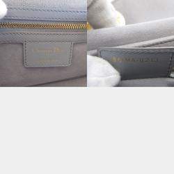 Dior Grey  Leather 30 Montaigne Shoulder Bag