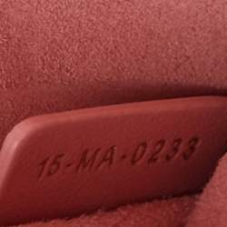 Pre Owned Dior Pink Cannage Leather Medium Lady D-Joy Tote