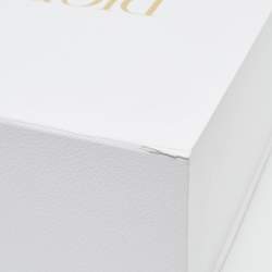 Pre Owned Dior Beige Leather Saddle Bag