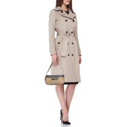 Pre Owned Dior Dark brown/Beige Diorissimo Canvas Street Chic Pochette