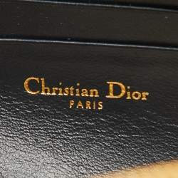 Pre Owned Christian Dior Navy Blue Oblique Canvas 30 Montaigne D-Cosy Mini Bag