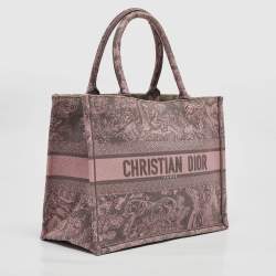 Pre Owned حقيبة يد للكتب ديور ميدل إيست كبسول قماش قزحي اللون صغيرة