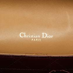 Dior Beige Cannage Leather Large Miss Dior Flap Bag