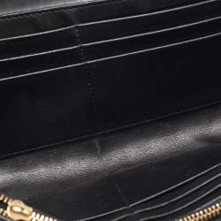 Dior Black Leather Diorama Chain Clutch