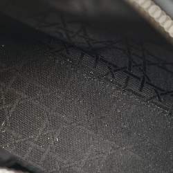 Pre Owned Dior Black Cannage Patent Leather Medium Lady Dior Tote