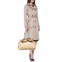 Dior Beige Leather Le Trente Hobo