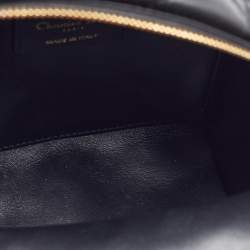 Dior Black Cannage Leather Dioramour Mini Backpack