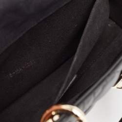 مملوكة مسبقًا Dior Black Cannage Leather Medium Lady D-Joy Tote