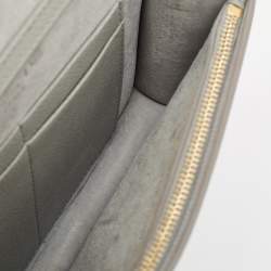 Dior Grey Leather 30 Montaigne Convertible Belt Bag