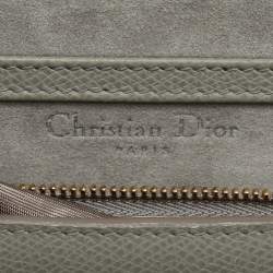Dior Grey Leather 30 Montaigne Convertible Belt Bag