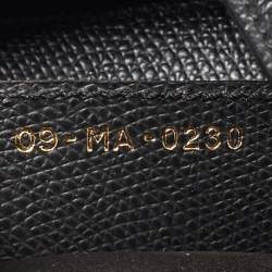 Pre Owned Dior Black Leather Saddle Bag
