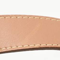 Pre Owned Dior Green/Tan Oblique Canvas Saddle Bag