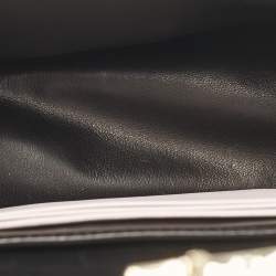 Pre Owned Dior Black Cannage Leather Mini Miss Dior Flap Bag