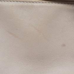 مملوكة مسبقًا Dior Grey Cannage Leather Granville Chain Link Tote