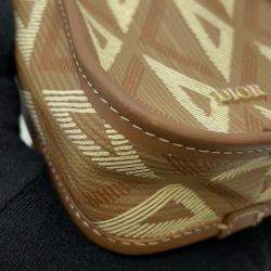 Dior Brown PVC Hit the Road Waist Bag