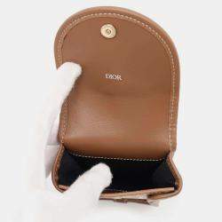 Dior Brown PVC Hit the Road Waist Bag