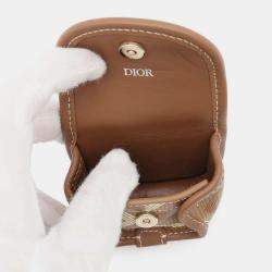 Dior Brown PVC Hit the Road Waist Bag