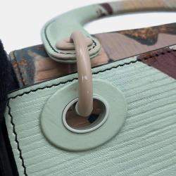 Dior Multicolor Leather Lady Dior Shoulder Bag