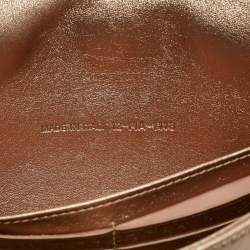 مملوكة مسبقًا Dior Gold Cannage Leather Miss Dior Promenade Chain Clutch