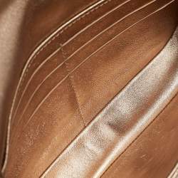 مملوكة مسبقًا Dior Gold Cannage Leather Miss Dior Promenade Chain Clutch