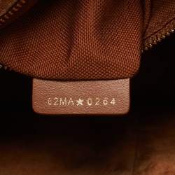 Dior Brown Macrocannage Leather Small Book Tote