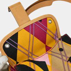 Dior Multicolor Argyle Check Shoulder Bag