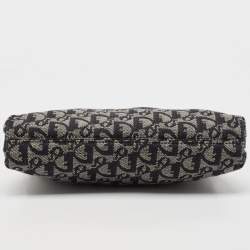 Pre Owned Dior Navy Blue Diorissimo Canvas Pochette