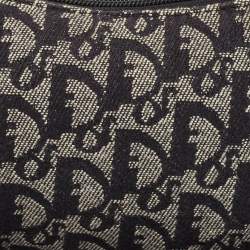 Pre Owned Dior Navy Blue Diorissimo Canvas Pochette