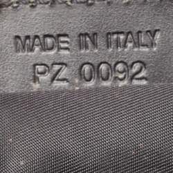 Pre Owned Dior Navy Blue Diorissimo Canvas Pochette