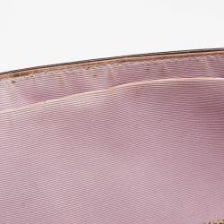 Dior Burgundy Leather Large Diorama Flap Shoulder Bag